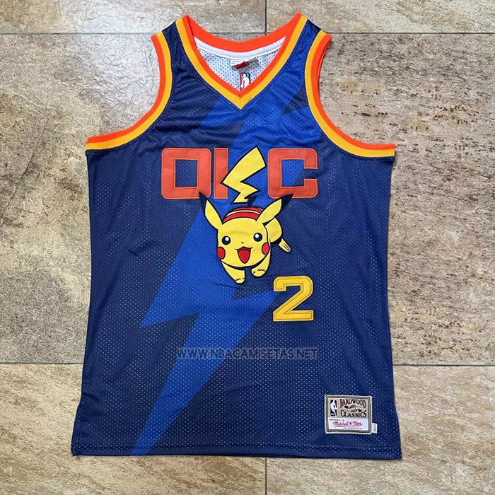 Camiseta Oklahoma City Thunder Shai Gilgeous Alexander NO 2 Special Azul